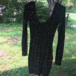 Guess animal print dress